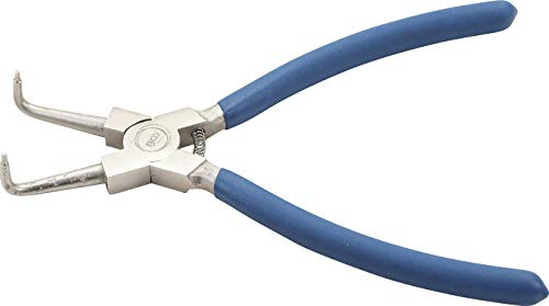 BGS 650-4 - Pince pour circlips - coudée - pour circlips intérieurs - 225 mm