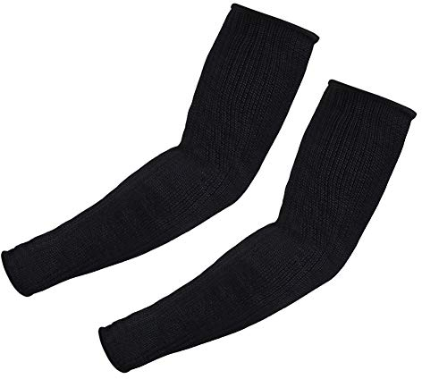 Dioche Schnittfeste Manschette, 1 Paar Unterarmschutz, Armschutz schützt vor Schnitten, Abrieb, Schnittfest Ärmel, nero