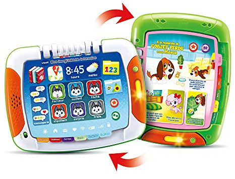 VTech - Mon Imagi - Tablette bébé, Jouet Interactif/Jouet 2-5 Ans – Version FR