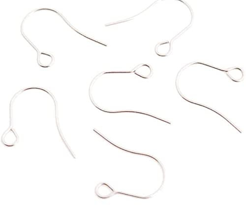 Angel Malone ® (100 (50 Pairs) of Earring Hooks, Jewellery Making Findings - UK Seller (Silver French Classic)