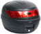 vidaXL Motorradkoffer für 1 Helm Wasserfest Top Case Motorrad Roller Rollerkoffer Helmkoffer Topcase Koffer Motorradtasche Schwarz 35L