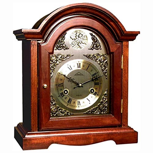 Duve Japan 72223 Orologio a pendolo in legno da tavolo con movimento meccanico carica 31 giorni