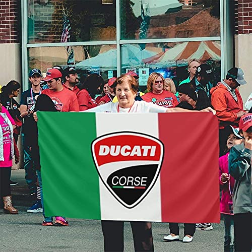 Motorrad Ducati Flagge Flagge 3x5 Fuß Gartenflagge Outdoor Dekoration Banner