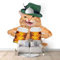 QMWZZV Papier Peint Panoramique 3D Photo Murales Créatif De Chaton Animal Peinture Murale Auto-adhésif Toile Geant Poster 250x175 cm Pour Salon Chambre Ados Chambre de Bébé Décoration Murale