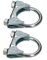 KOTARBAU® 2 x Pernos en U 40mm, Perno redondo, Perno de acero Inoxidable, Perno con tuercas, Soporte De Abrazadera De Mástil De Antena, Montaje De Antena, Perno para fijar tubos, Mordaza para mástiles