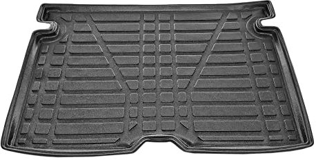 apline Compatible con Renault Kangoo 2 (X61) 2014-2020 Flexible Tronco Alfombra De Carga Piso de Carga Bandeja Maletero Trasero Negro