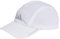 adidas Unisex Running AEROREADY Four-Panel Mesh Cap, White/Reflective Silver, S