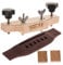 BESSTUUP Left-handed Acoustic Guitar Bridge with Bridge Install