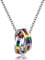 Hillylolly Regenbogen Kette Pride Necklace, schöner Rainbow Anhänger, Kette Anhänger Rainbow, Damen Herren Halskette, Lgbtq Halskette, Gay Schmuck, Lgbtq Accessoires, Geburtstag Geschenk (Ring)