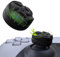 PlayVital Copri Levette Analogiche per ps5/4,Thumbs Cushion Caps Copri Analogici Gommini per Xbox Series X/S,per Xbox One S/X/Elite Series 2/Switch Pro Controller(Goccia di Pioggia)-Nero