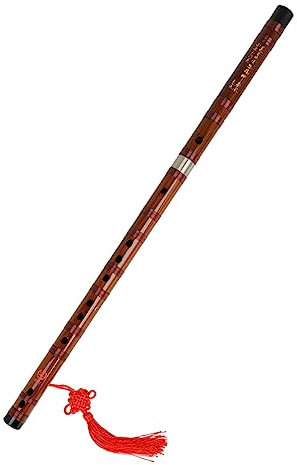 FUNOMOCYA Flûte à vent chinoise en bambou clarinette chinoise traditionnelle Dizi Flûte traditionnelle Piccolo en bambou flûte dizi flûte F Key Dizi chinoise dizi manuelle bitter bambou petite flûte