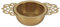 Coladores de té, Colador de té de Encaje Vintage de Malla Fina de Acero Inoxidable Duradero con Recipiente de Goteo para el Hogar (Oro)