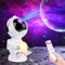 ZWOOS Projecteur Ciel Étoilé Astronaute, Galaxie et Veilleuse Enfant Avec Télécommande et Minuterie (Blanc)