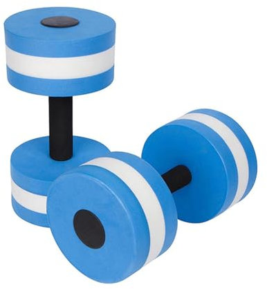 Moreeulsi 27x15cm 1pc Mancuernas De Agua para Ejercicio En La Piscina, Mancuernas De Espuma De Agua EVA, Pesas De Agua para Piscina Juego De Ejercicios, Mancuernas Acuáticas para Aeróbicos Acuáticos