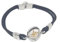 Starfunky Bracciale con Rosa dei Venti Dorata (Cerchio)