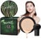 CC Creme BB Creme Pilz Luftkissen Cushion Foundation Powder Foundation Mousse Make Up Feuchtigkeitsspendende Concealer für Alle Haut Make-up, Perfekte Abdeckung, FlüSsige Grundierung (Ivory)
