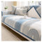 FYFWPA Sofa Überzug für Ecksofa Weiche Sofabezug: Chenille rutschfeste Sofabezug 1 2 3 4 Sitzer Sektionssofa Cover Sofa Überwurf Hund Katze Sofaschoner Couch ÜBerzug(Blue,90 * 210cm)
