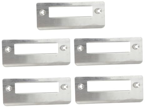 QUMIIRITY 5stücke Teiliges Türsicherheits Verstärkungsschablonen Für Türen Gegen Einbrüche Installieren Für Metalltüren