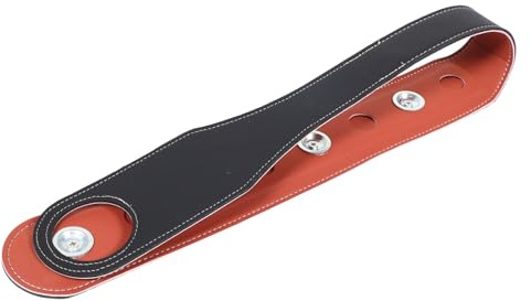 Cabilock Cello Ankerstopperhalter aus Braunem Pu Leder mit Metall Rutschfeste Anti Rutsch Matte für Cello und Bass Leicht und Langlebig für Konzerte und Musikalische Anlässe