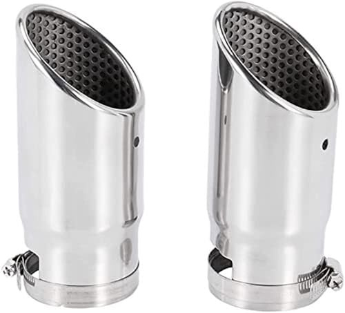 Auspuffblenden Für C180 Edelstahl Verchromt Auspuffrohr Spitze Modifikation Teile 2 Packs