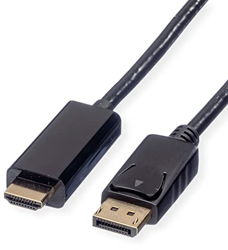 ROLINE DisplayPort Kabel DP - UHDTV, ST/ST, schwarz, 5 m