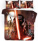 Fgolphd Star Wars Bettwäsche Mit Kissenbezug,Reversible Pattern 100% Mikrofaser, 3D-Digitaldruck Bettbezug Allgemein Für Kinder Und Erwachsene (135 x 200 cm,6)