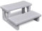 pedkit Whirlpooltreppe - rutschfeste Oberfl?Che - Kunststoff Wei? 70 x 65 x 34 cm (L x B x H) für Runde und Eckige Pools