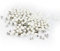 zalati 100 Perlen-Nieten-Nieten-Set für Dekoration, DIY, Handwerk, Kleid, Kleidung, Armband, Tasche, Basteln, 6 mm
