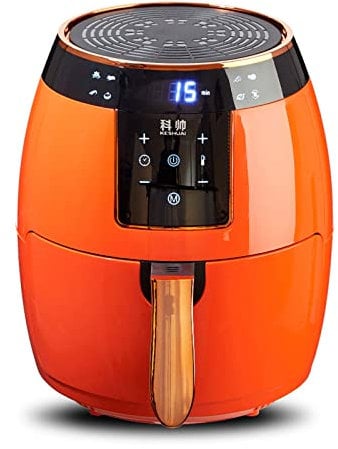 REJOON Friteuse à air Friteuse à air Ninja Friteuse à air Four Friteuse à air Multifonctionnelle Friteuse électrique sans Huile Smart Chip Maker Orange (5.5L)