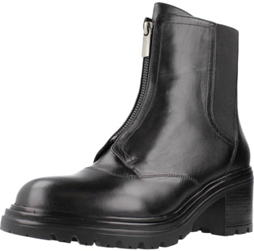 Geox Damen D Damiana Ankle Boot, Black, 40 EU