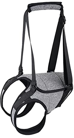 F Fityle Hundestützgeschirr, Hilfsgurt Haustierschlinge für das hintere Bein, atmungsaktiv, verstellbar, Gehhilfe, verschleißfest, tragbares Haustierzubehör, XL