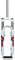ZCXBHD 26 Zoll MTB Federgabel Federweg 100mm 1 1/8 Zoll Scheiben-/V-Bremse QR 9 Mm 28,6 Mm Gewindeloser Gabelschaft Gabel Aus Aluminiumlegierung Schulterkontrolle (Color : White Red, Size : 26in)