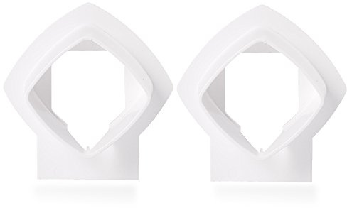 Sunydog Wandhalterung Halterung für Velop Tri-Band Whole Home WiFi Mesh System, Weiß 2er Pack