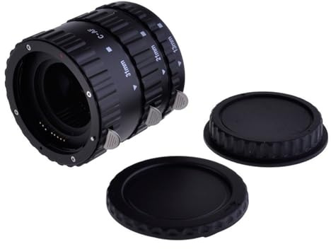MK-C-AF-B ABS Autofokus-Makro-Verlängerungsrohr-Set, for Canon EOS EF EF-S 450D 500D 55D 600D 1100D T5i T4i T3i