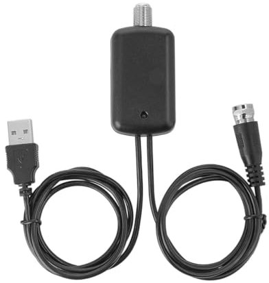 Ieron Antenna Amplificatore 25dB Segnale HD Antenne TV per Interni Booster Antenna HD Amplificatore di Segnale Antenna per TV Indoor Booster con USB
