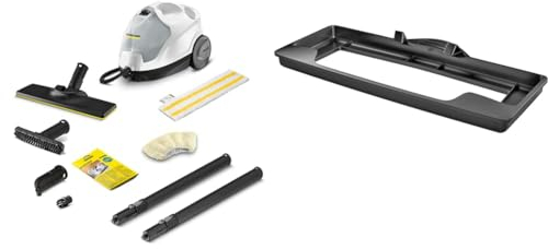 Kärcher Dampfreiniger SC 4 EasyFix, Dampfdruck: 3,5 bar & Teppichgleicher, Ideal für die Dampfreinigung von Teppichböden, passend für die Bodendüse EasyFix