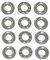 4x F5-10M Axial Rillenkugellager 5x10x4 mm Stahl GCr15 Drucklager Axiallager rcbay