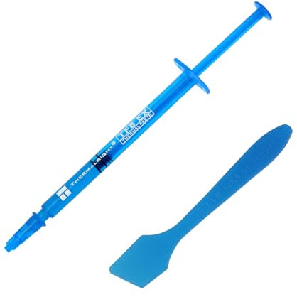 Thermalright TF8 EX 1.5g High Performance Thermal Paste 14W/m.k, Newly Upgraded High-Performance Heat Dissipation Paste for Processor/CPU/GPU/All CPU Coolers, with a Spatula Tool(TF8 1.5g)