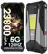 LZLYXZQ 8849 Tank 3 Pro 5G Proyector Teléfono 32GB RAM 512GB ROM Teléfono celular 23800mAh 120W Cargador rápido 200MP Cámara Dual Sim