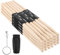 LDHHYH Lot de 12 baguettes de batterie 5 A, baguettes classiques en bois d'érable, baguettes de batterie, baguettes 5A, baguettes de batterie avec pointe en bois pour instrument de musique Rock Band