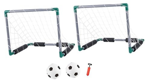 LeeQinersw Jeu de Water- Set avec But de Football pour L'été, Double