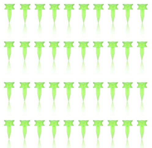guduling 200 Pcs Green Golf Tees,Plastic Golf Tees,Reusable,Highly Visible Bright Colors,Durable Winter Golfs for Golfs Enthusiast Gift (Green)