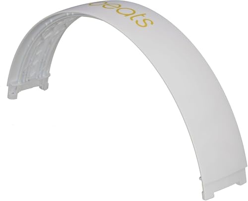 Studio 3 Top Headband Head Band Replacement Parts Accessories Repair Kit Compatible with Studio 3 Wireless(A1914) & Studio 2 Wired/Wireless (B0500/B0501) Headphones (White)