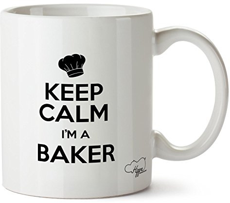 Hippowarehouse Keep Calm I'm a Baker Printed Mug Cup Ceramic 10oz
