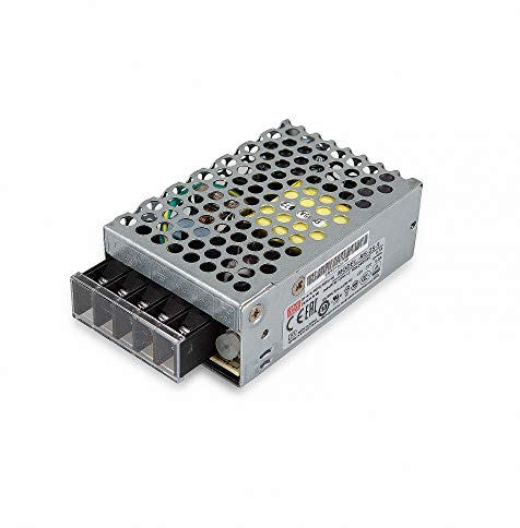 Mean Well RS-25-5 LED Netzteil Trafo - Schaltnetzteil 5 V/DC/0-5A/25W für LED Beleuchtung
