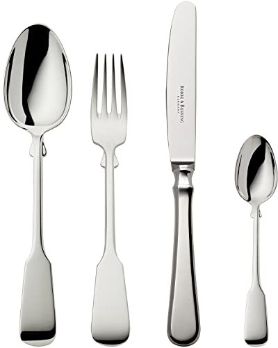 Robbe & Berking Spaten 4-teiliges Menübesteck (925 Sterlingsilber)