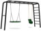 BERG PlayBase Large TL mit Babyschaukel und Nestschaukel, multifunktionaler Spielplatz für draußen.