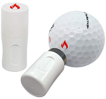 Asbri Golf Flame Golfball-Stempel