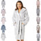 Light & Shade Pretty Woman PWC6800 Accappatoio donna Coral Supersoft Fleece Accappatoio, Cappuccio Star - Grigio, S/M