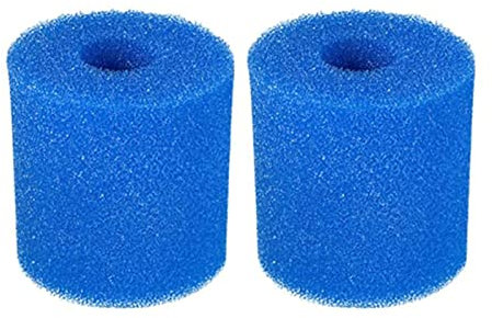 YHMX Für H/A / S1 / I/II/VI/D/VII/B-Typ Schwimmbad Filter Foam Wiederverwendbar Waschbare Pool Filter Schwammkartusche 2 Packung Wasser sauber,2 Type VII/D